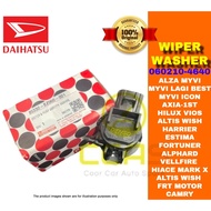 Motor Tube Wiper Dynamo Washer Front Perodua Myvi Alza Axia Toyota Hilux Vios Altis Estima 85330-BZ0