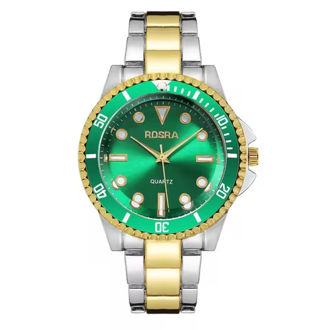 High-End Men's Business Temperament Quartz Steel Belt Round Watch Mature Men's Sign Leisure Sports C