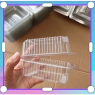 (combo of 5 packs = 500 pieces) Square box H52 TALL/Plastic box TA05