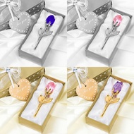 European Crystal Rose Craft, With Gift Box Wedding Favor, Creative Engagement Souvenir, Small Gift f