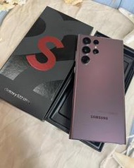 🏅️展示品出清🏅️台灣公司貨Samsung 三星 S22 Ultra 5G 512G 紅色🔥店面保固一個月🔥