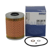 BMW กรองเครื่อง ไส้กรองน้ำมันเครื่อง(Oil Filter)   ยี่ห้อ MAHLE OX68D  เครื่อง M50 รุ่น Serie3(E36) Serie5(E34)