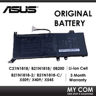 Asus B21N1818-2/ C21N1818/ 0B200-03450500/ B21N1818-C/ X509/ X409/ X545 Internal Original Battery Wi