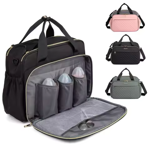 LEQUEEN Mommy Diaper Bag Large Capacity Bag for Mom Baby Stroller Bag Nappy Organizer Maternity Bags
