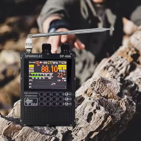 DP-666 TEF6686 Radio High Sensitivity Full Band FM AM Short Wave Radio FM/LW/MW/SW Full Band Radio