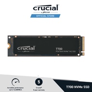 Crucial T700 (1TB/2TB/4TB) PCIe Gen5 NVMe M.2 SSD เอสเอสภายใน เหมาะสำหรับ PC Gaming