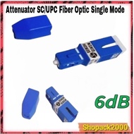 Attenuator SC/UPC Fiber Optic 6dB Single Mode/adapter SC/UPC FO 6DB