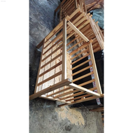 Wooden crib Adjustable floor, fixside (palochina)