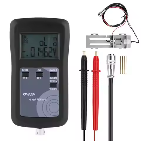 2025 New-YR1035 4-Wire Battery Tester Lithium Battery Internal Resistance Tester High Accuracy For E