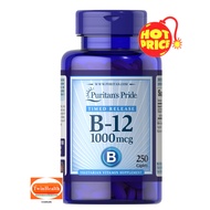 Puritan's Pride Vitamin B-12 1000 mcg Timed Release / 250 Caplets .