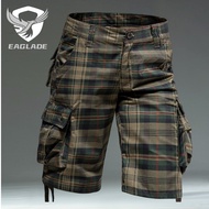 Eaglade Casual Cargo Shorts for Men in Green