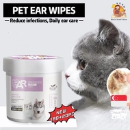 [SG] Pet Ear Wipes 🐾 Pet Eye Wipes Dog Wipes Cat Wipes