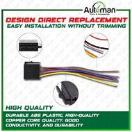 Stereo Socket Harness OEM Proton Saga BLM Persona Gen2 Waja BMW Volkswagen Android Player Plug Repla