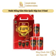 Korean Red Ginseng Water Cans 175ml