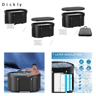 [Dickly] Ice Bathtub, Foldable Bathtub for The Shower, Large Bathtub, Barrel Bathtub, Portable Batht