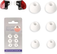 [3Pairs] Ear Tips for Noble Audio FoKus Amadeus,NOUKAJU Silicone Replacement Earbuds,S/M/L 3 Size,Ea