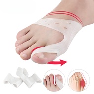 1Pair Silicone Bunion Corrector Relief for Big Toe Gel Cushion Brace Support Cushion Hallux Valgus H