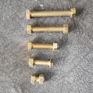 M6 BOLT NUT KEY/ 10 Length 1.5cm - 10cm Bolt And Nut