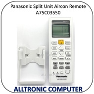 Genuine Air Con Remote Control 03550+ Holder for Panasonic Split unit A75C03550 / Air Con Unit CS-S1