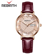 BIDEN Jam Tangan Wanita Teratas Gelang Modis Baja Tahan Karat Kasual Jam Wanita Cantik Tangan Anti A