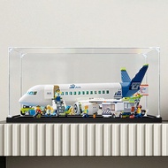 Transparent Acrylic Display Box For LEGO 60367 Passenger Plane Storage Case Dustproof Cover