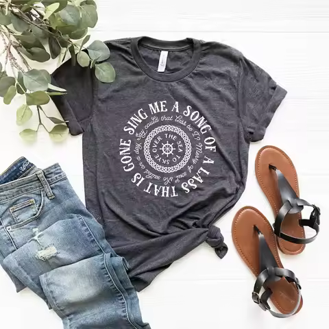 Sing Me a Song Shirt Skye Boat Outlander Book Series T-Shirt Jamie Fraser Shirts Fraser Ridge Clan T