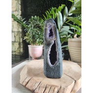 NEW Arrival - Uruguay ESP Amethyst Cave Geode Natural Formation Shaped Number 8