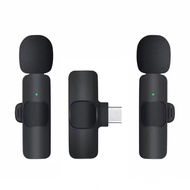 Mucro K9 2 in 1 Wireless Clip-on Auto Noise Cancelling Live Mini Microphone Port: Type-C