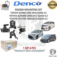 #DENCO#ENGINE MOUNTING SET TOYOTA ESTIMA GSR50 3.5 2WD/ALPHARD GGH20 3.5 2WD/VELLFIRE GGH20 3.5 2WD(