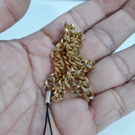 Second hand gold chain phone hook