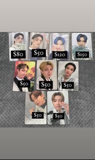 ATEEZ 特典小卡 弘中 星和 呂尚 旼琦 友榮 鍾浩