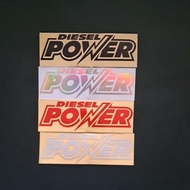 POWER DIESEL CUTTING STICKER