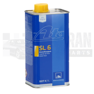 ATE น้ำมันเบรค เอเต้ SL.6 SL6 DOT4 Ate Brake Fluid SL.6 DOT4 ขนาดบรรจุ 1 ลิตร 1L น้ำมันเบรคสังเคราะ