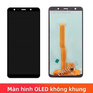 Samsung A7 2018 AMOLED Màn Hình LCD Hiển Thị Màn Hình Có Khung A750 A750F A750FN/DS Bộ Số Hóa Cảm Ứn