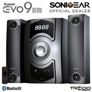 SonicGear EVO 9 BTMI (2021) Wireless Bluetooth Multimedia Desktop Speakers with Wireless Microphone