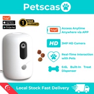 Petscaso Pet Camera with Treat Dispenser - 3MP HD Camera, App Control, Real-Time Interaction