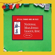 [JU] Official Standard Mahjongg Scorecard Mahjong League Hands and Rules 2024 Mahjong Score Card Set Official National Mahjong League Hands Rules Mah Jongg Paper Scorecard