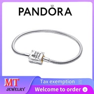 100% S925 Pure Silver Women's Disney Princess Storybook Lab-grown Diamond Snake Chain Bracelet
