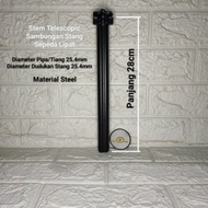 Stem Insert Handlepost Folding Bike Handlebar Pole For Standard Handlebar 25.4mm