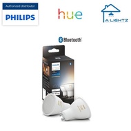 (2pieces)Philips Hue White Ambiance GU10 Smart Bulb Bluetooth [Bundle Set]