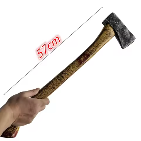 Cosplay Tool 1:1 Axe Lumberjack's axe Tomahawk Scare Props Stage Performance Role Prop Axe Halloween