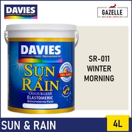 Davies Sun & Rain Acrylic Elastomeric Paint - Neutrals 4L