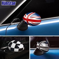2pcs kk car Rearview Mirror sticker for bmw MINI COOPER CLUBMAN COUNTRYMAN PEACEMAN R55 R56 R57 R58 