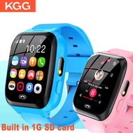 ZZOOI Game Watch Kids Smart  Watch 2G Phone Call Music Play Flashlight 6 Games Pedometer 1GB SD Card Clock For Boys Girls Gifts.