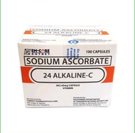 24 ALKALINE -C SODIUM ASCORBATE 562.43 MG/ 100 CAPSULE