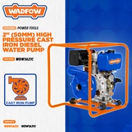 WADFOW High Pressure Cast Iron Diesel Engine Water Pump 5.7hp/9hp For Agricultural Irrigation and Co