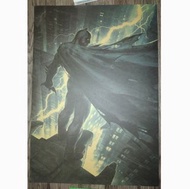 [瑕疵品]蝙蝠俠 復古 海報 動畫 電影 Batman Poster Marvel