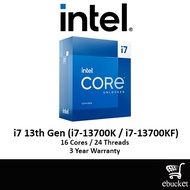 Intel Core i7 13th Gen (i7-13700K / i7-13700KF) 16-Core 30M Cache, up to 5.40GHz Socket LGA1700 Proc
