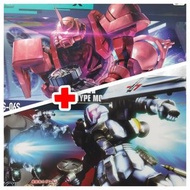 HG EMS -10 ZUDAH
& CHAR'S ZAKU(GQ)