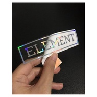 Luxury Hologram Element Bicycle Cutting Sticker